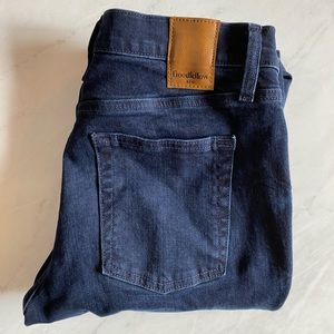 Goodfellow dark wash jeans